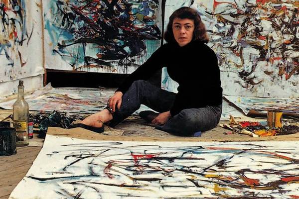 Joan Mitchell - Woman in abstraction